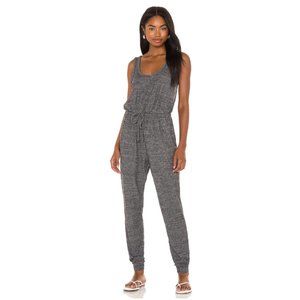 Free People Bi Coastal Jumpsuit In Charcoal Grey Size S/P onesie